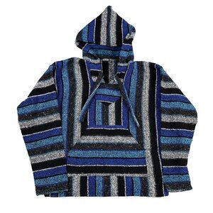 Earthbound Trading Co Baja Hoodie Mens Colorful Boho Mexico